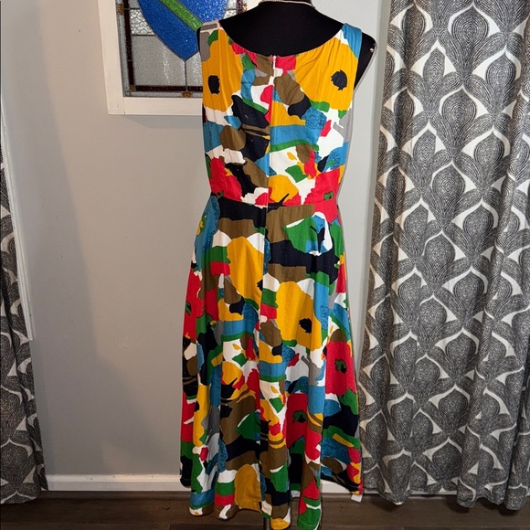 Emily & Fin Margot Midi Dress SZ Large - Picture 5 of 8